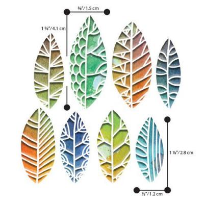 Sizzix Thinlits Die Set Tim Holtz - Cut Out Leaves 664431